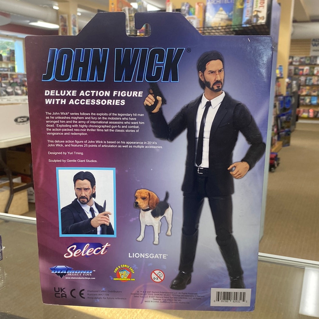 One: 12 Collective Mezco John Wick Part 2 Deluxe Edition  Exclusive Action Figure : Toys & Games
