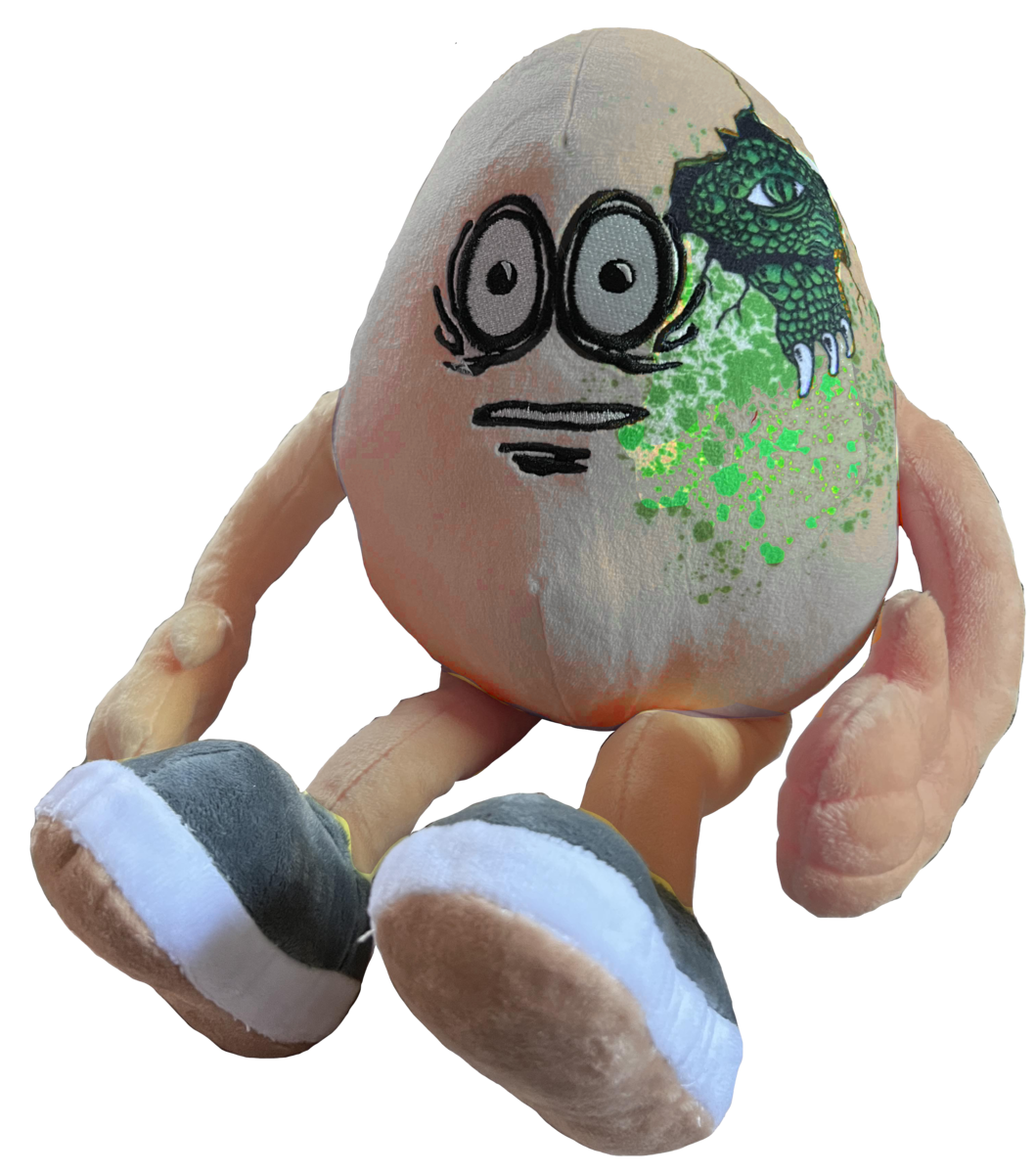 HEROIN "GATOR EGG" PLUSH TOY