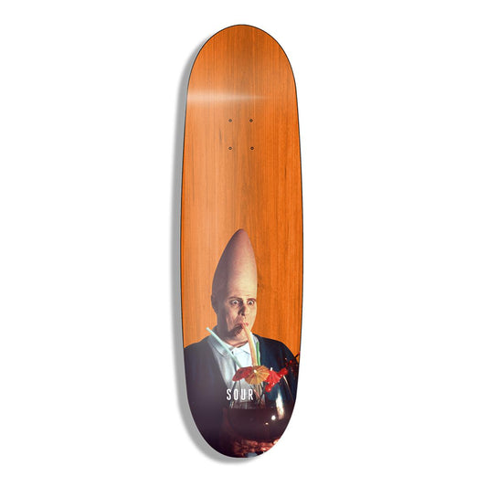 SOUR SOLUTION "CONEHEAD" EGGX 8.75" SKATEBOARD DECK