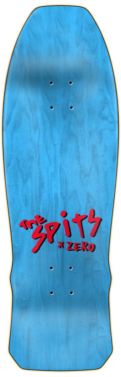 ZERO X SPITS MISFITS "ROBOT" 10" SHAPED SKATEBOARD DECK