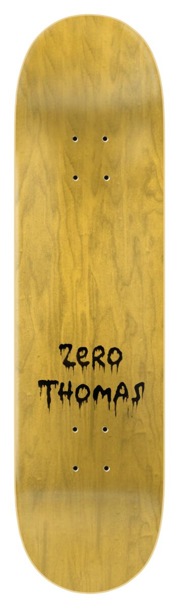 ZERO JAMIE THOMAS SPRINGFIELD HORROR HOMER 8.375" SKATEBOARD DECK