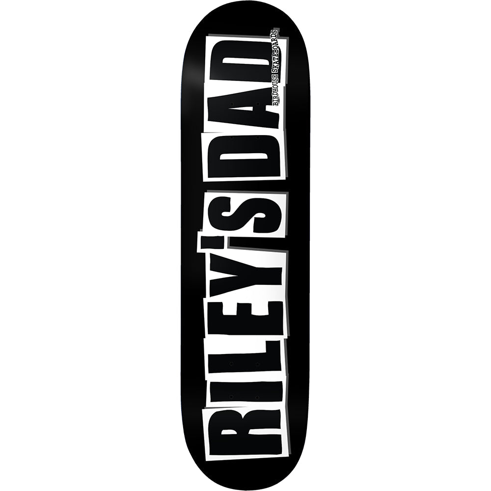 BIRDHOUSE HAWK "RILEY'S DAD" 8.5" SKATEBOARD DECK