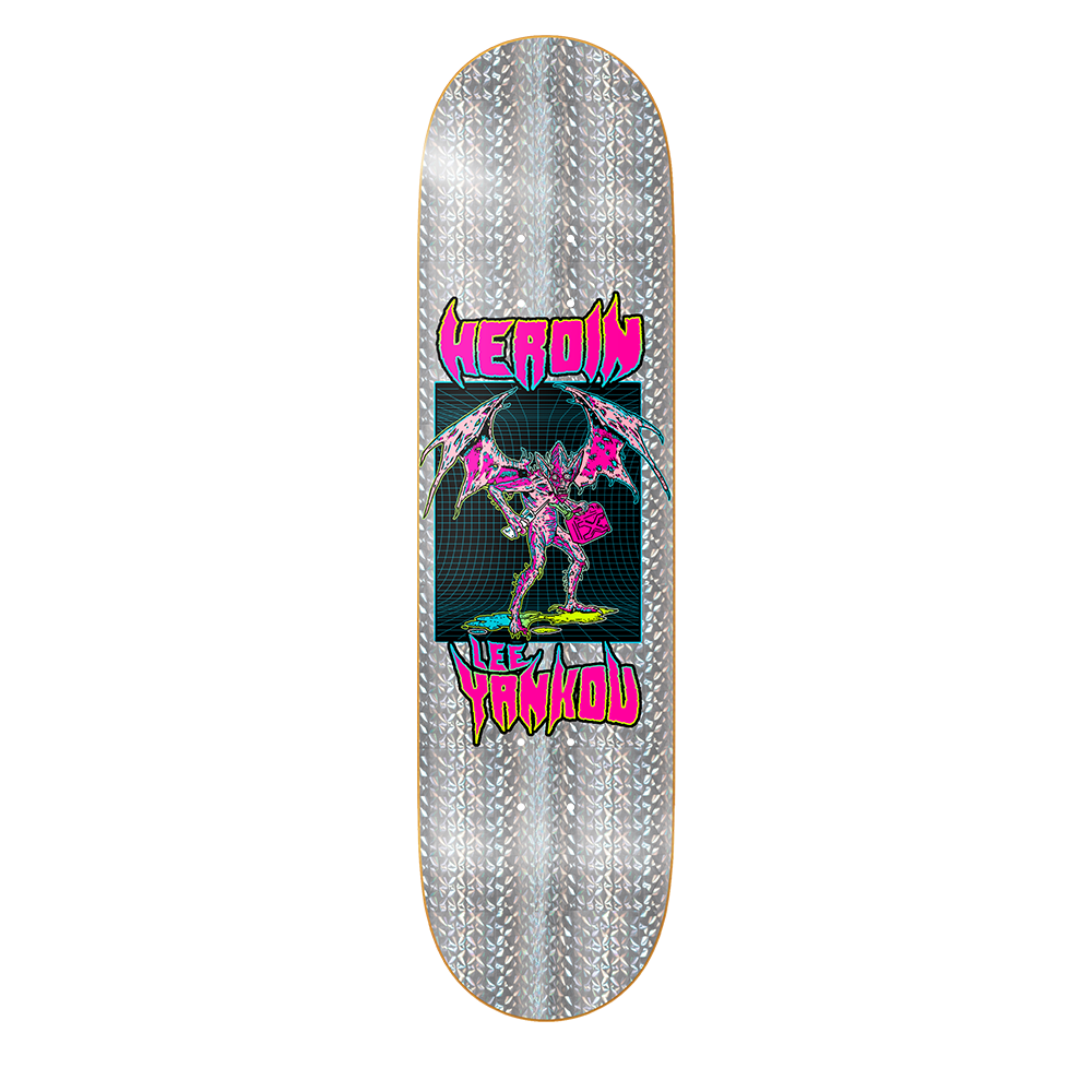 HEROIN YANKOU "HELLSCAPE" 8.25" SKATEBOARD DECK