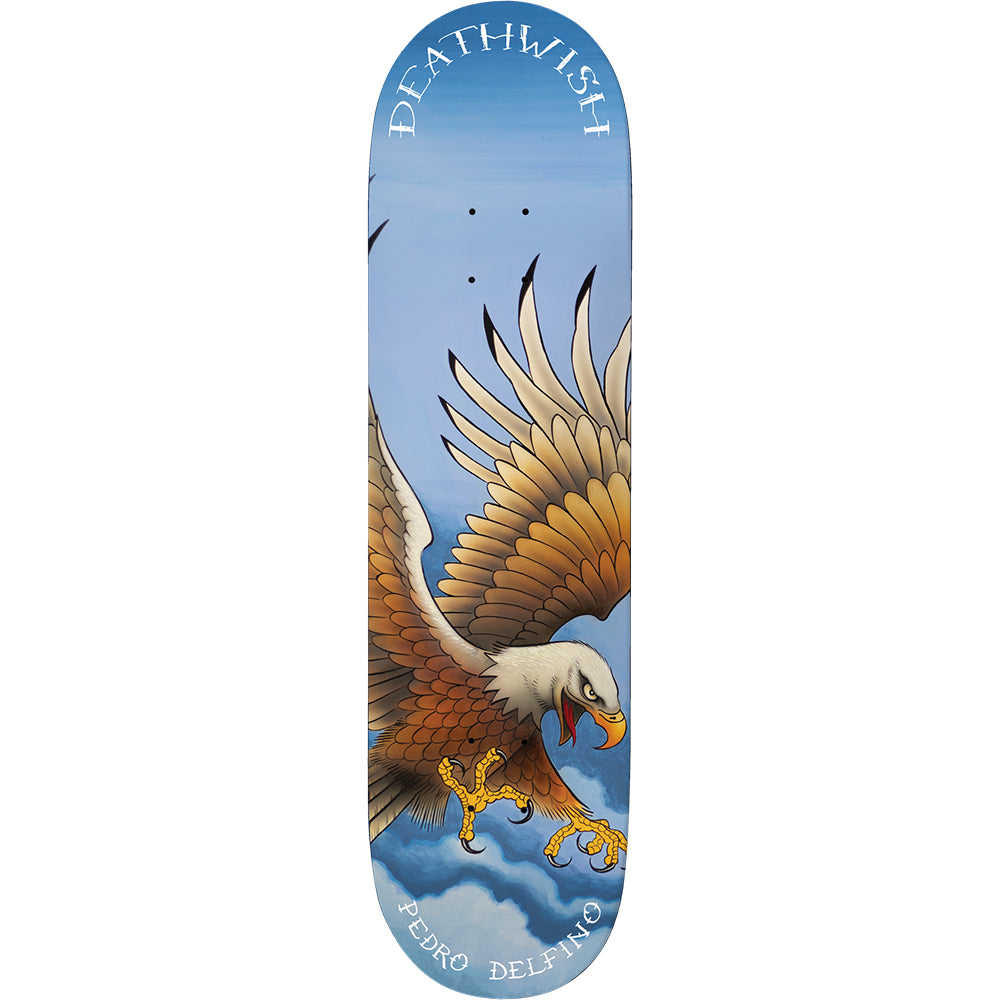 DEATHWISH PEDRO "SPIRIT ANIMAL THRILL RIDE" 8.5" SKATEBOARD DECK