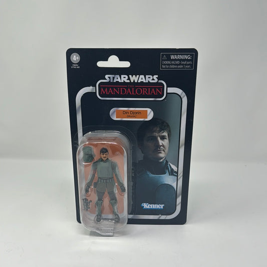 Star Wars Vintage 3-3/4in Mandalorian Din Djarin Morak Action Figure