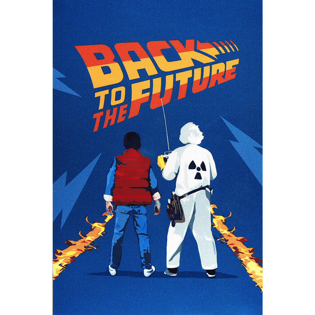 Back to the Future Limited Edition 2021 Marty McFly and Doc Brown - 35g Pure Silver Foil