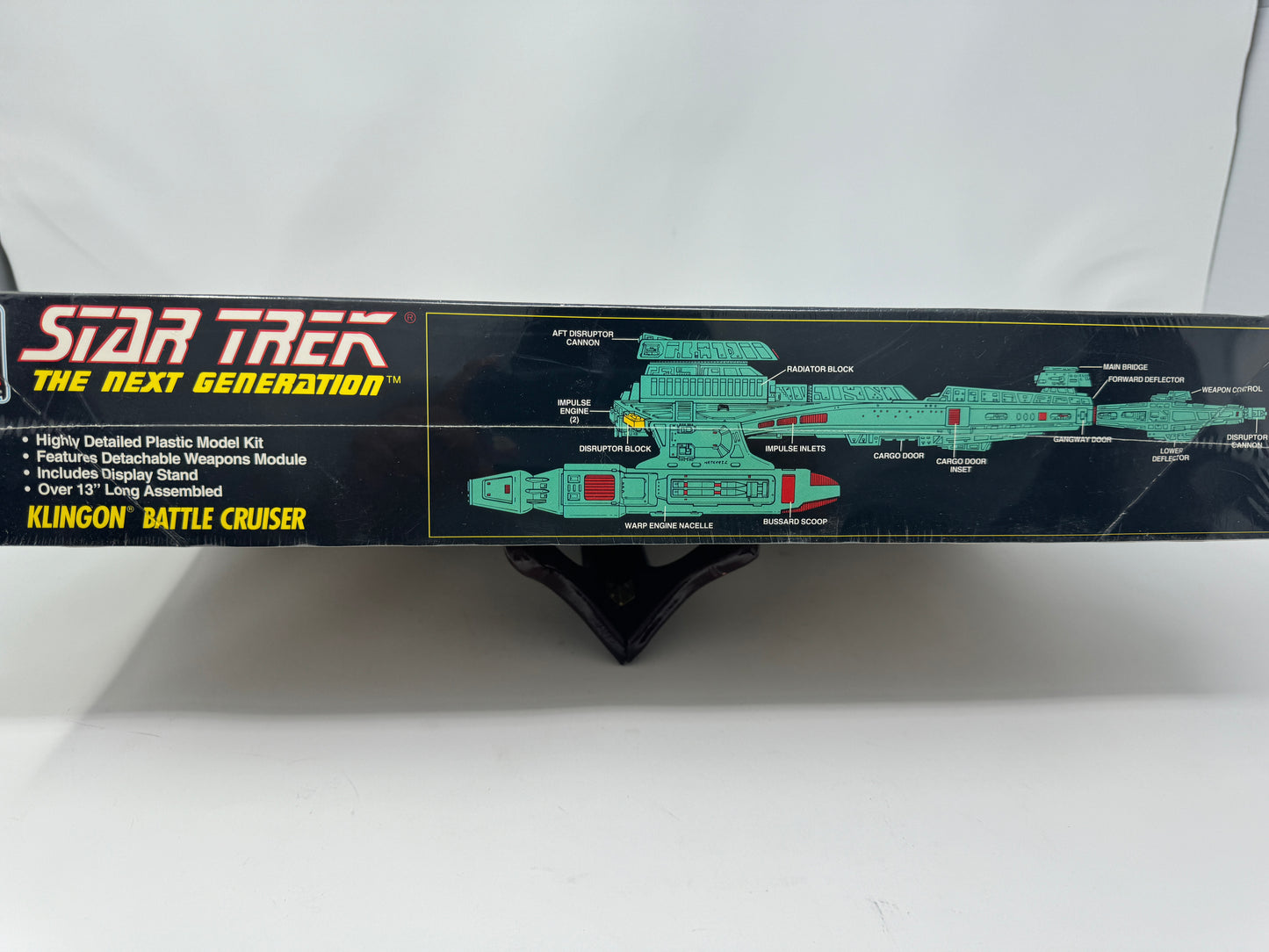 Star Trek Klingon Vor’cha Class Battle Cruiser 1:1400 Scale AMT Model Kit 6812 - Sealed