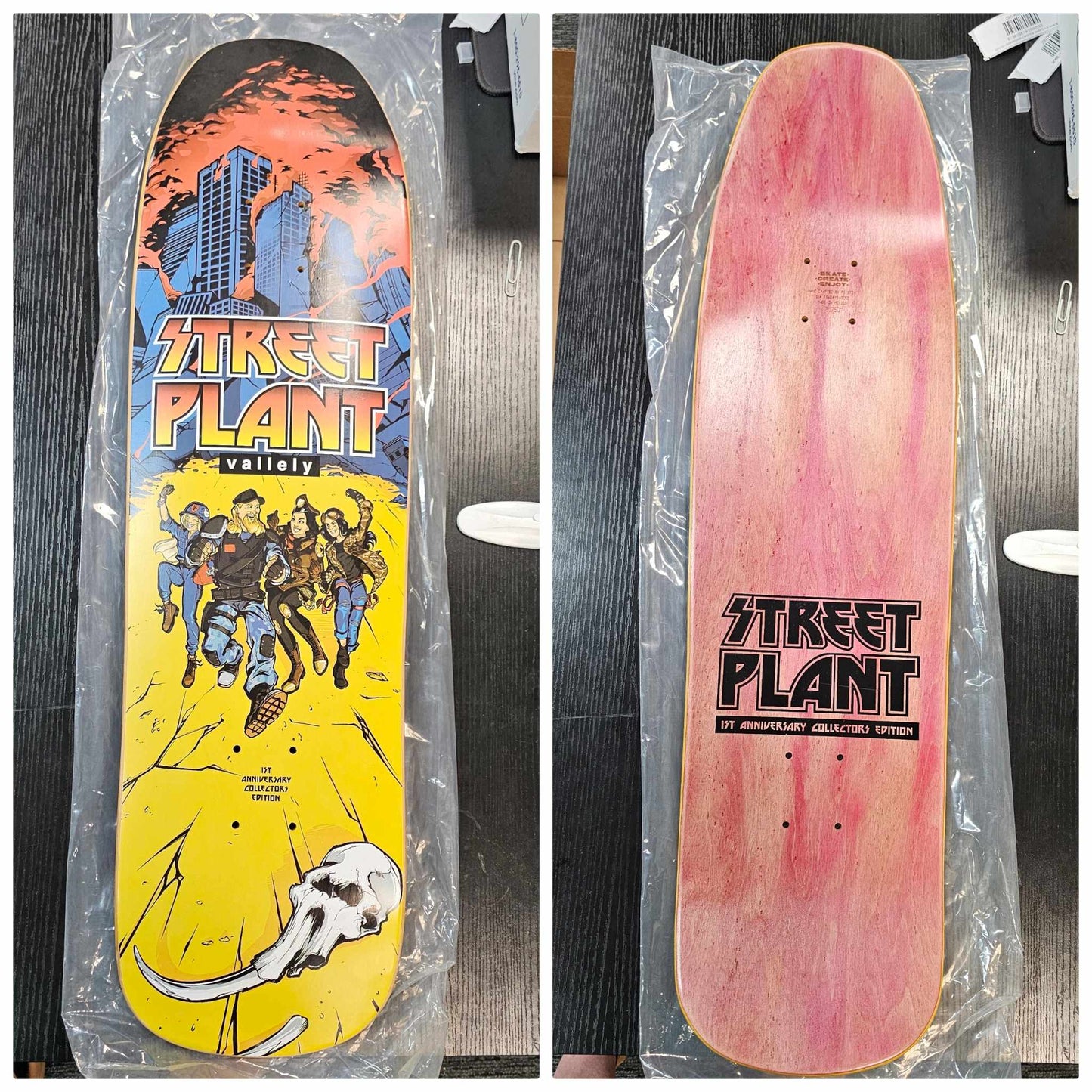 Street Plant 1st Anniversary "Destroyer" 8.75" Skateboard Deck