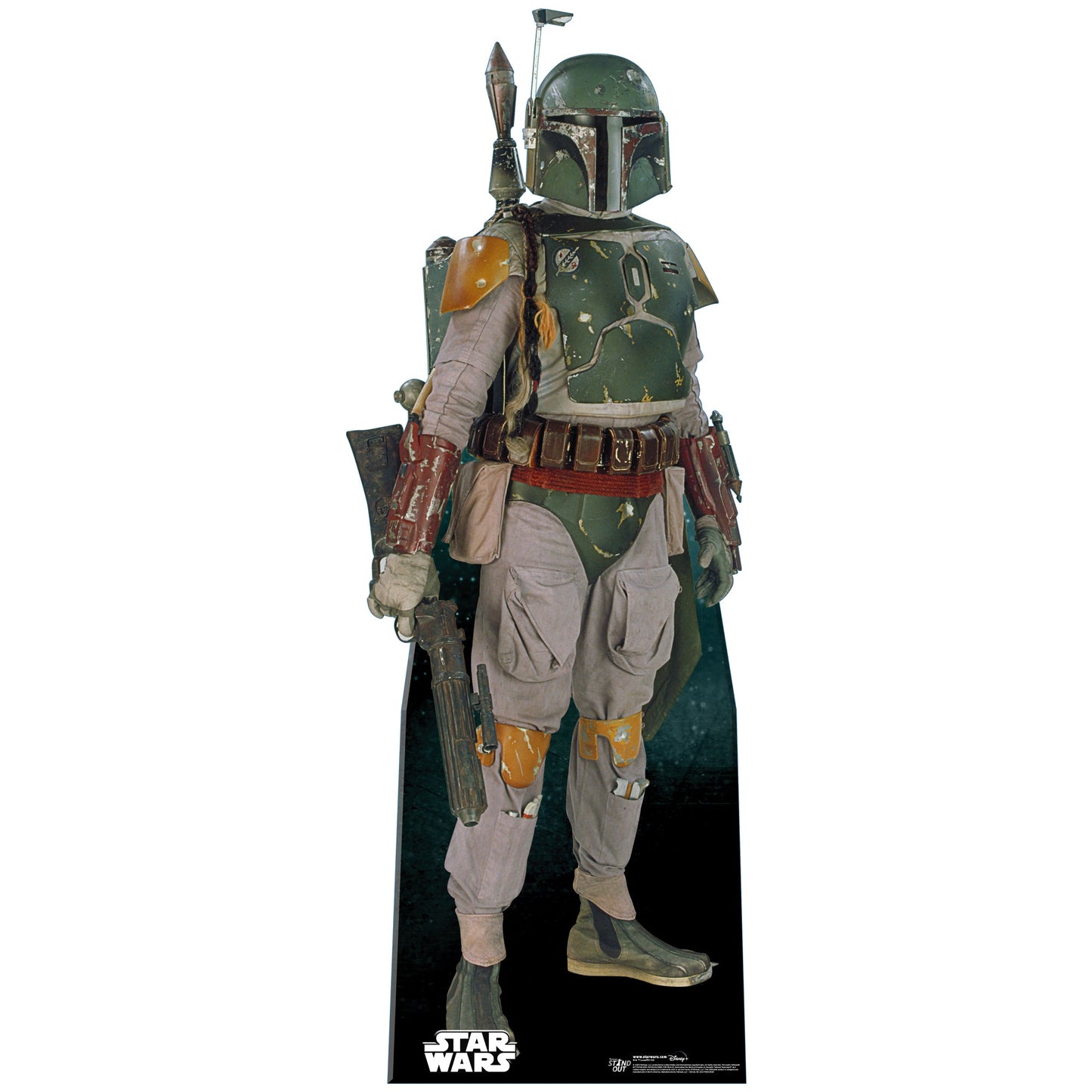 Boba Fett    Foam Core Cutout  - Officially Licensed Star Wars    Stand Out