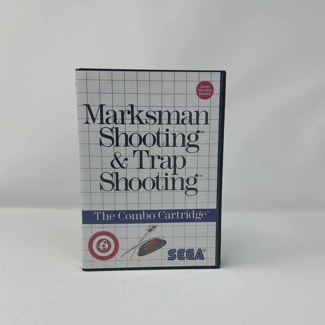 Marksman Shooting & Trap Shooting - Sega Master System - Complete in Box Game