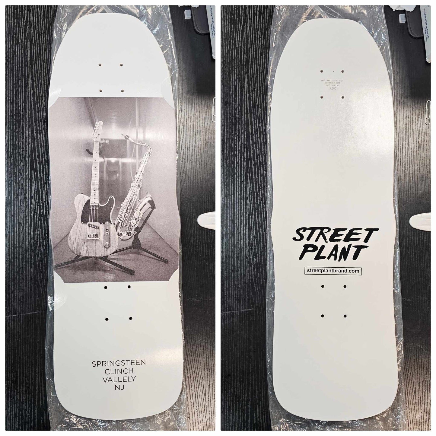 Street Plant x Bruce Springsteen x Danny Clinch "Instruments" LTD Skateboard Deck