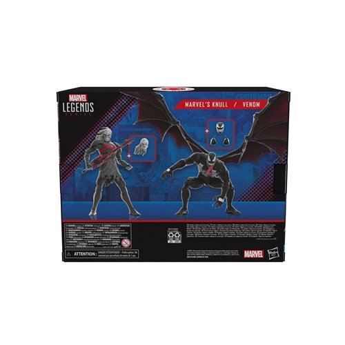 Marvel Legends Spider-Man King in Black Knull and Venom 6-inch Action Figure 2-Pack