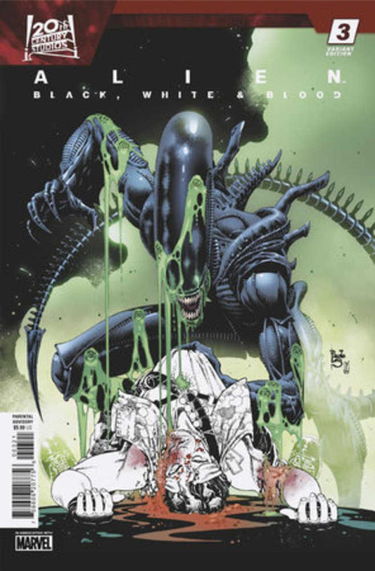 Alien Black White Blood #3 Paulo Siqueira Variant