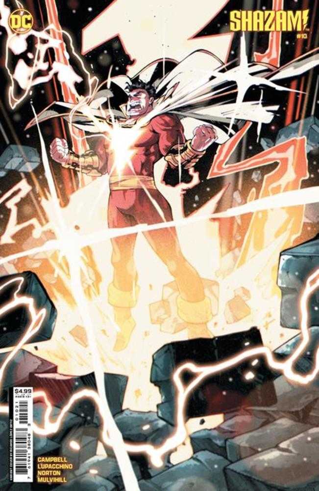 Shazam #10 Cover C Ricardo Lopez Ortiz Card Stock Variant