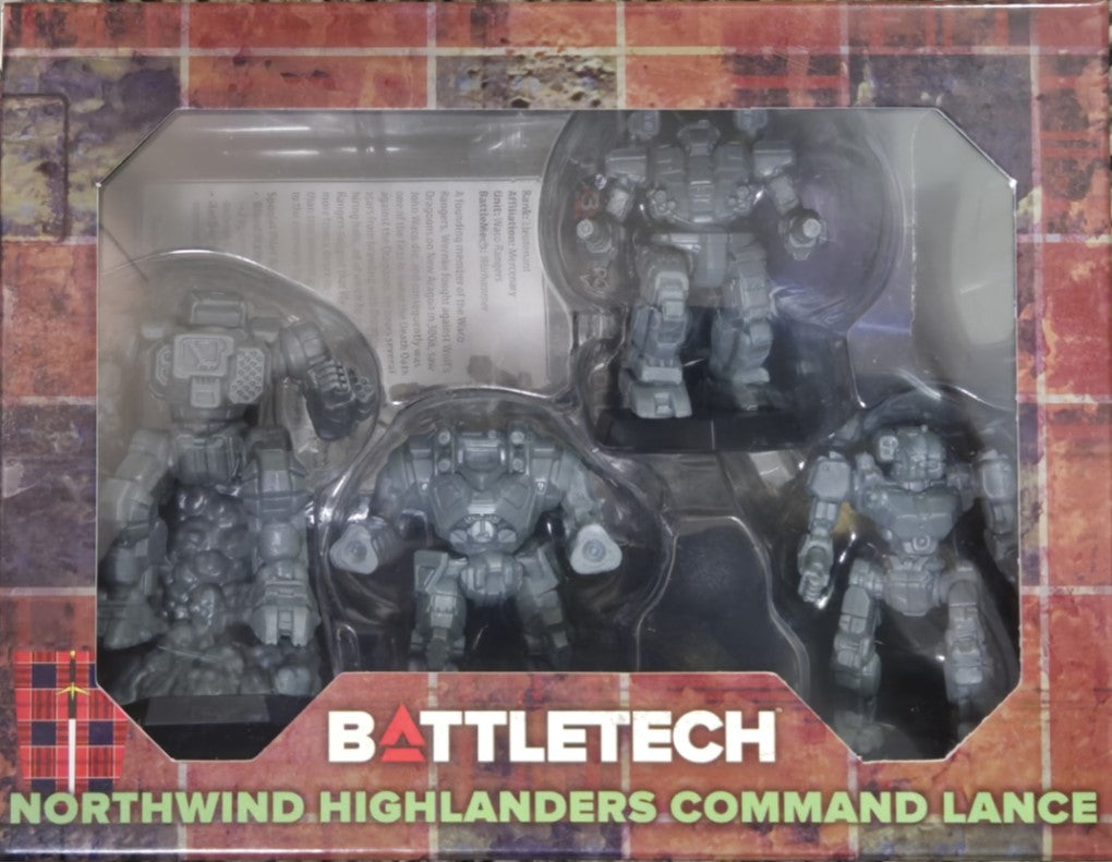 Battletech -  Northwind Highlanders Command Lance