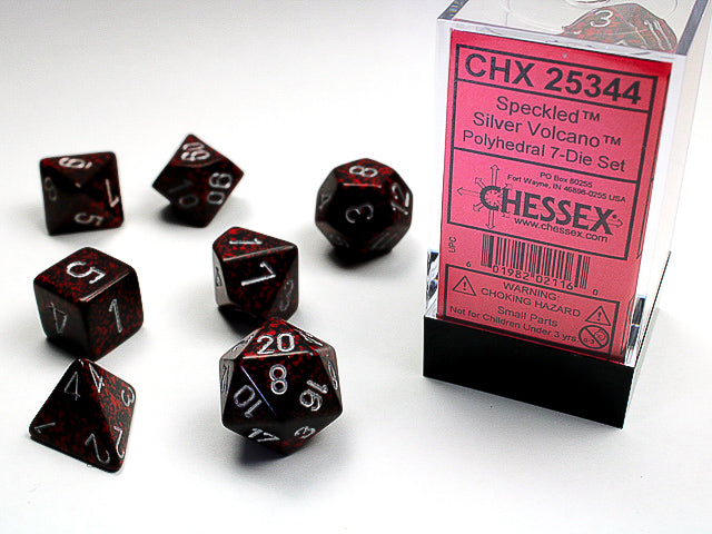 Chessex: Polyhedral Speckled Dice sets