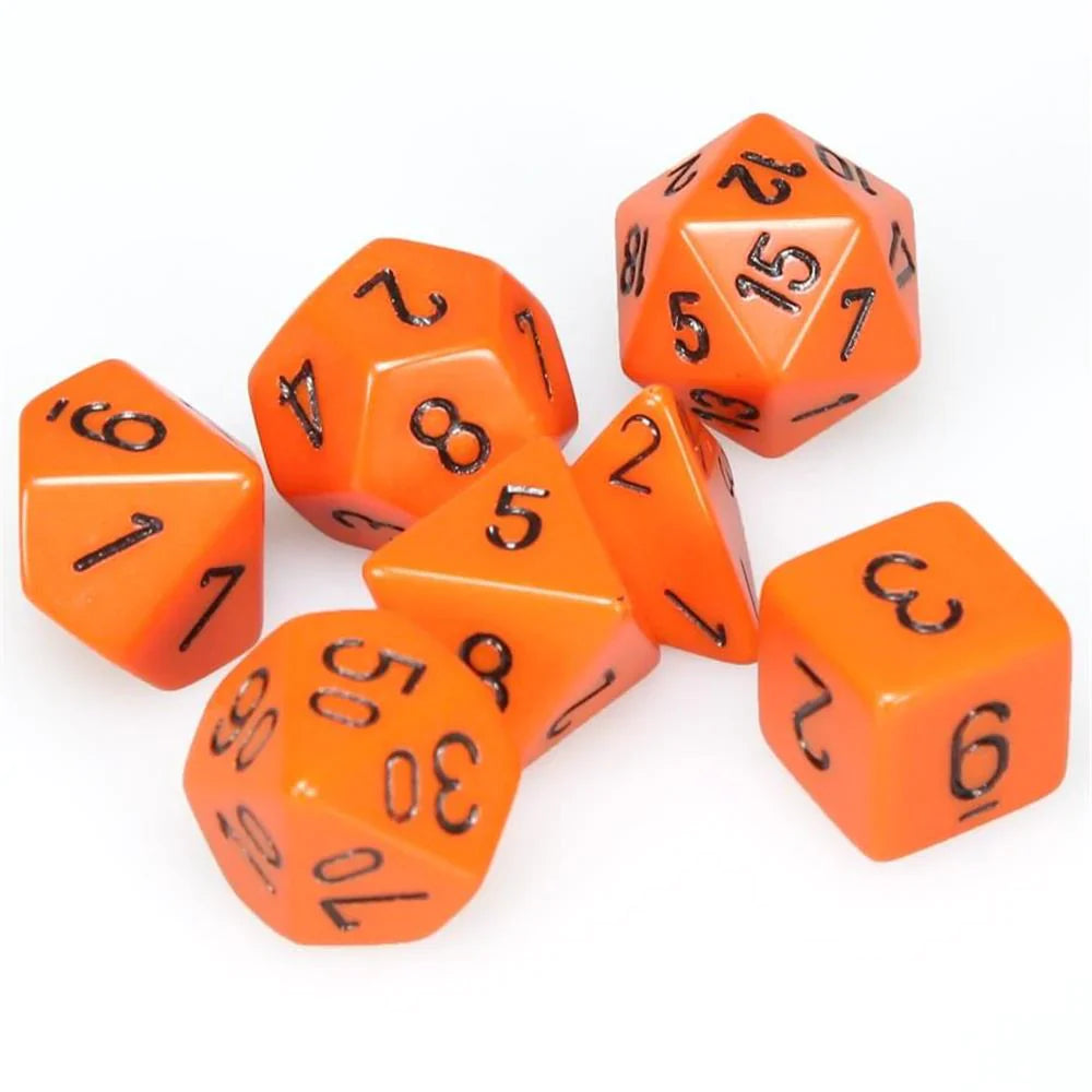 Chessex: Opaque Polyhedral Dice Set