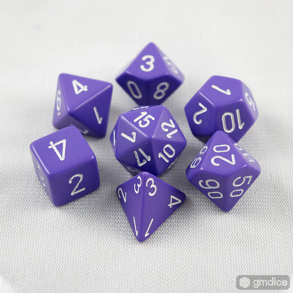 Chessex: Opaque Polyhedral Dice Set