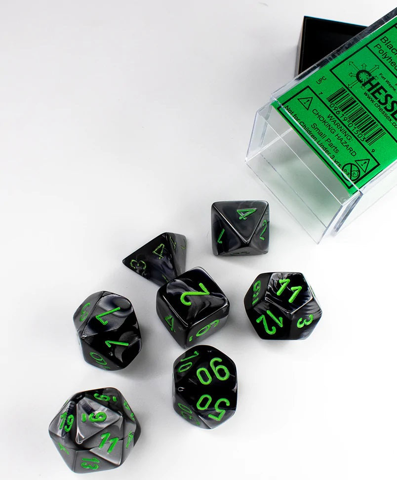 CHESSEX: POLYHEDRAL Gemini DICE SETS