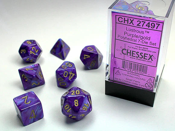 CHESSEX: POLYHEDRAL Vortex DICE SETS