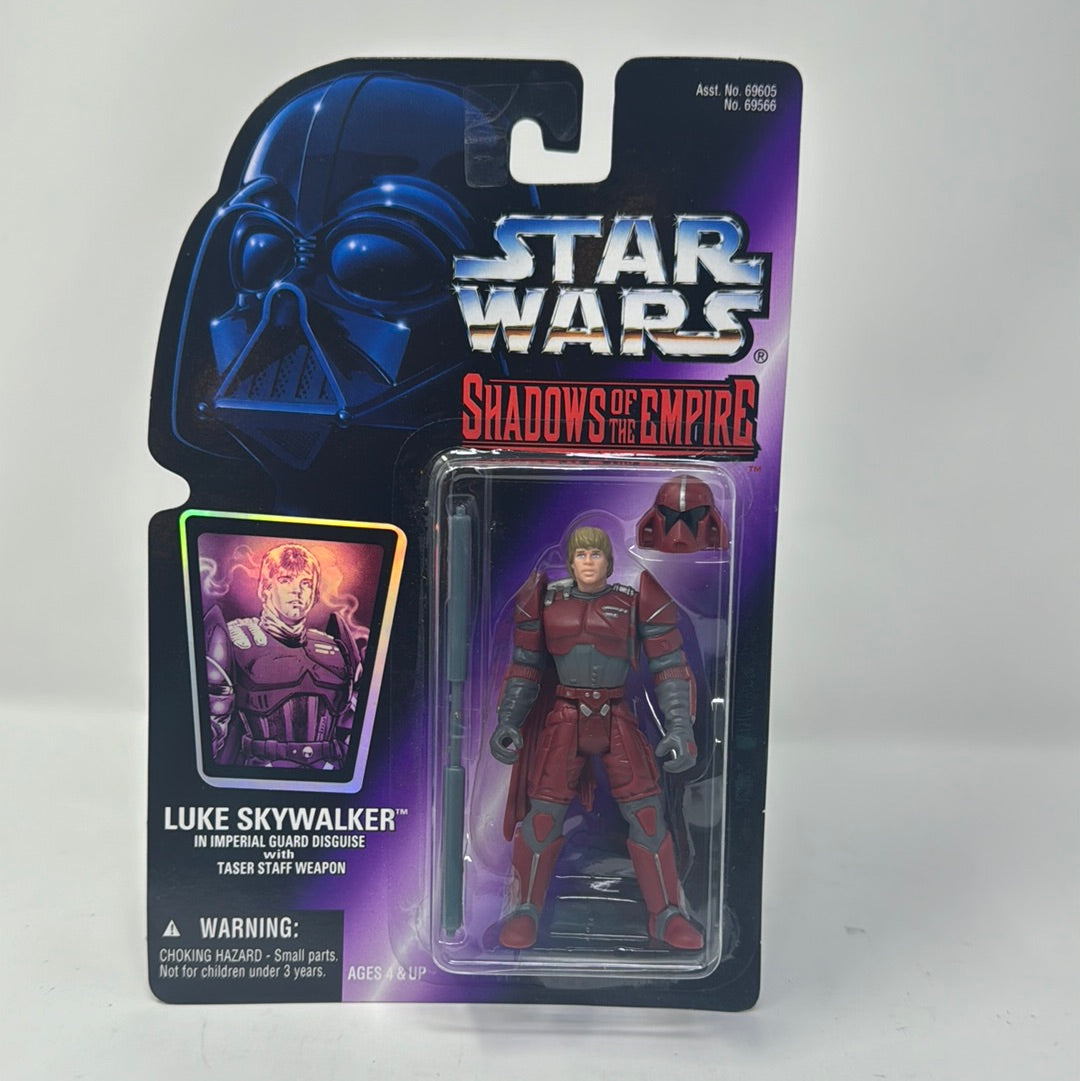 Kenner Star Wars Luke Skywalker in Imperial Guard Disguise Power Of The Force Action Figure