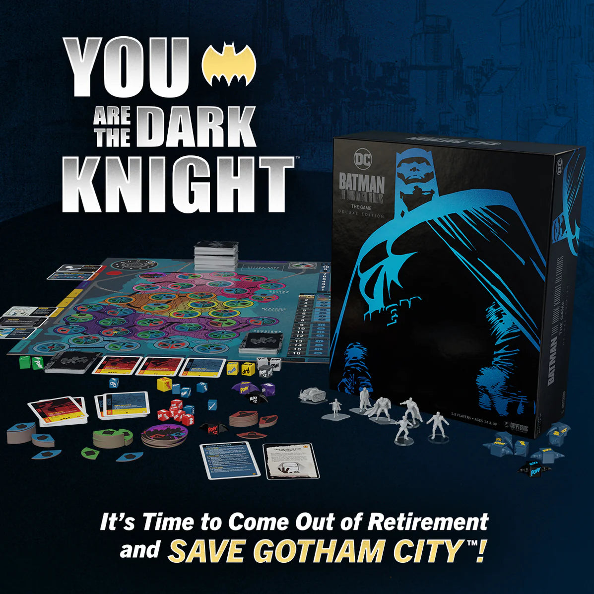 The Dark Knight Returns: Deluxe Edition Board Game