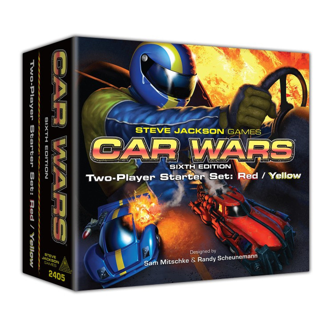 Car Wars - Two Player Starter Set: Red / Yellow - Board Game