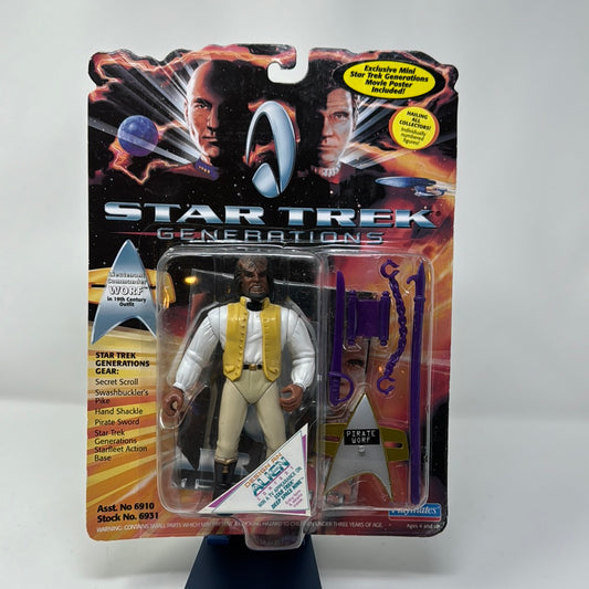 6931 Star Trek Generations Lieutenant Commander Worf Action Figure by Playmates