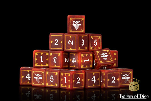 BFTBG Official Dice - Red