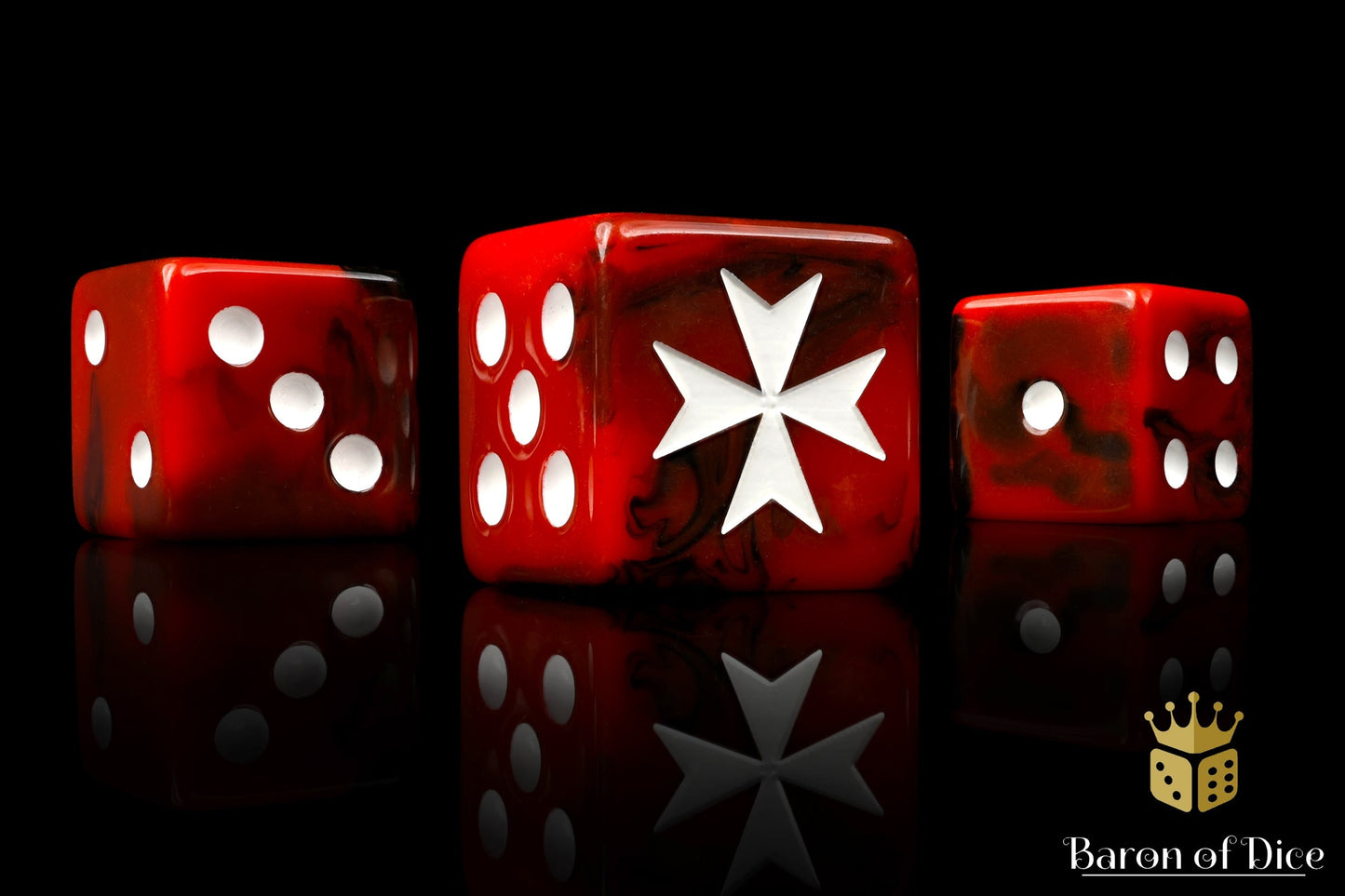 Red Templar Dice