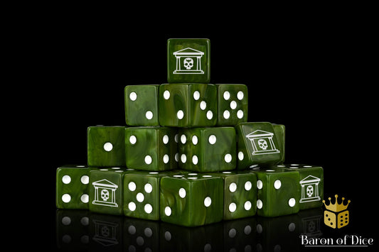 Military Gate Dice - Military Green