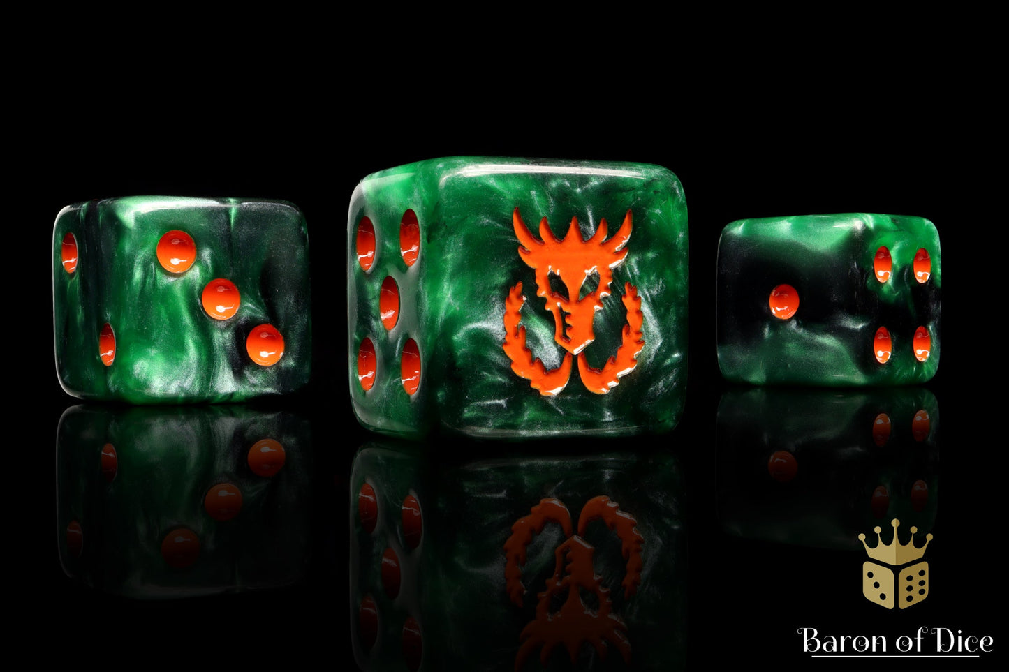 Flaming Drake Dice