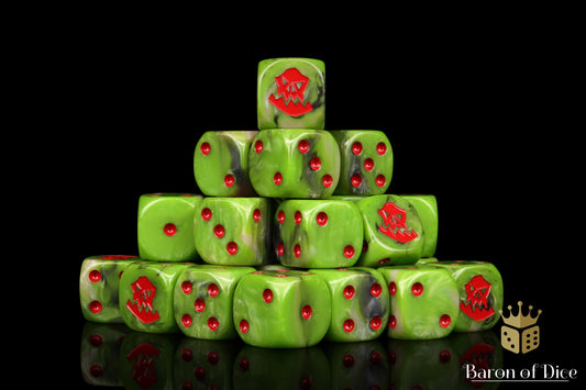 Orc Dice - Red