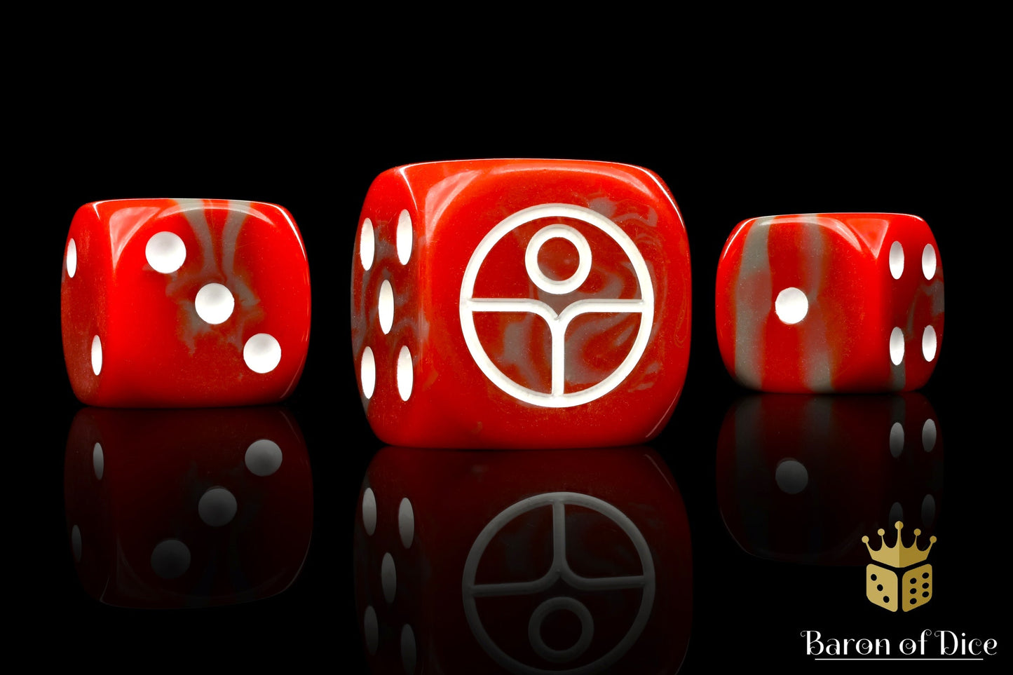 Universal Peace Dice - Red