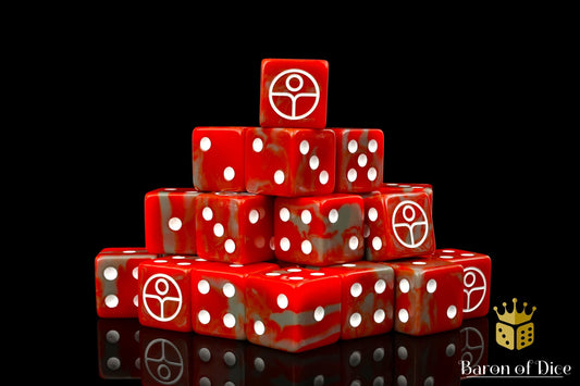 Universal Peace Dice - Red