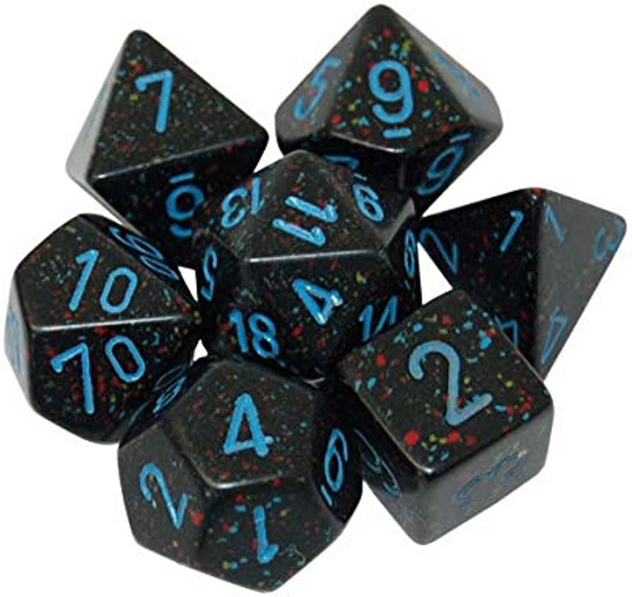 Chessex: Polyhedral Speckled Dice sets