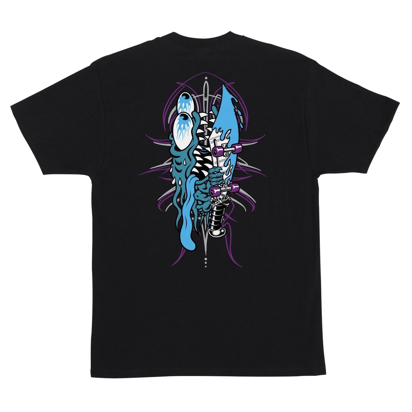 SANTA CRUZ MEEK PINSTRIPE SLASHER T-SHIRT