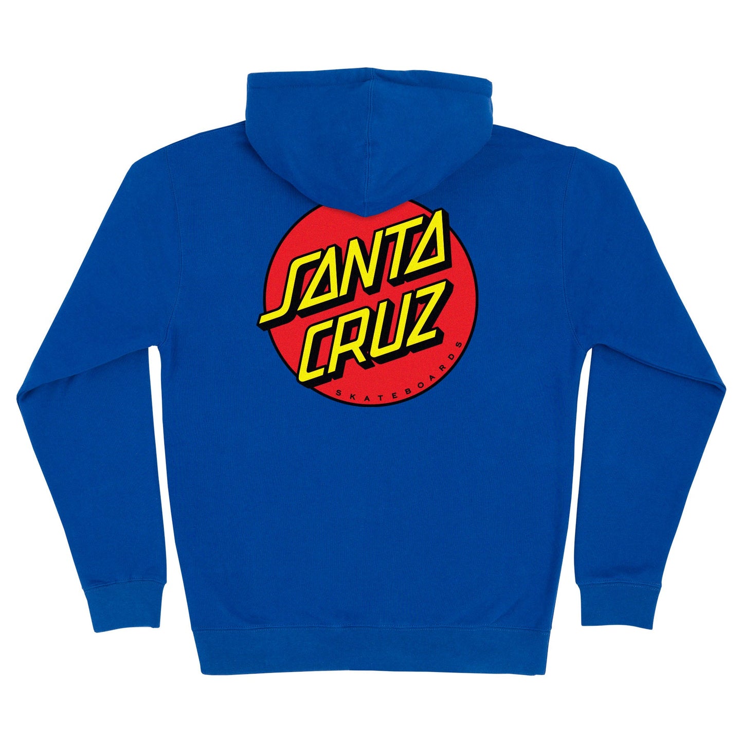 Santa Cruz Classic Dot Zip Up Heavyweight Hooded Sweatshirt