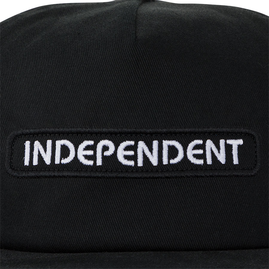 Independent B/C Groundwork Snapback Mid Profile Hat