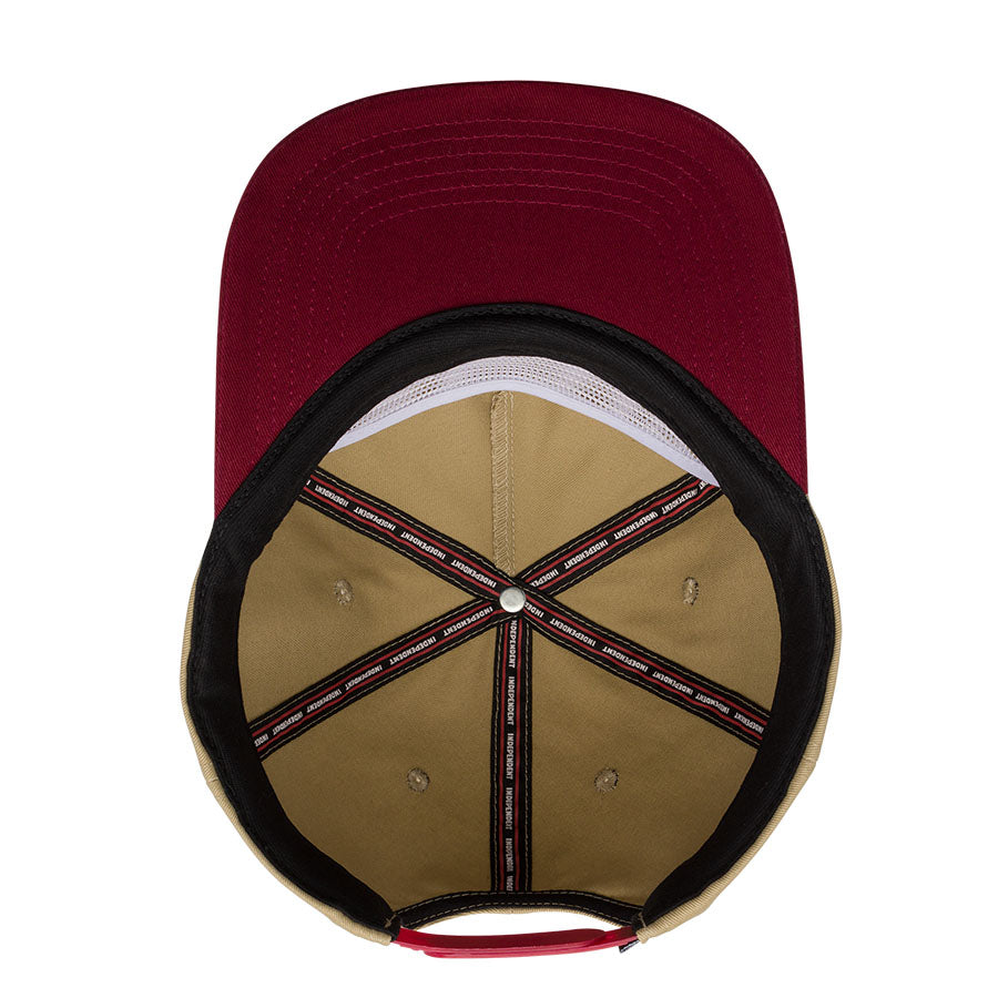 Independent B/C Groundwork Snapback Mid Profile Hat