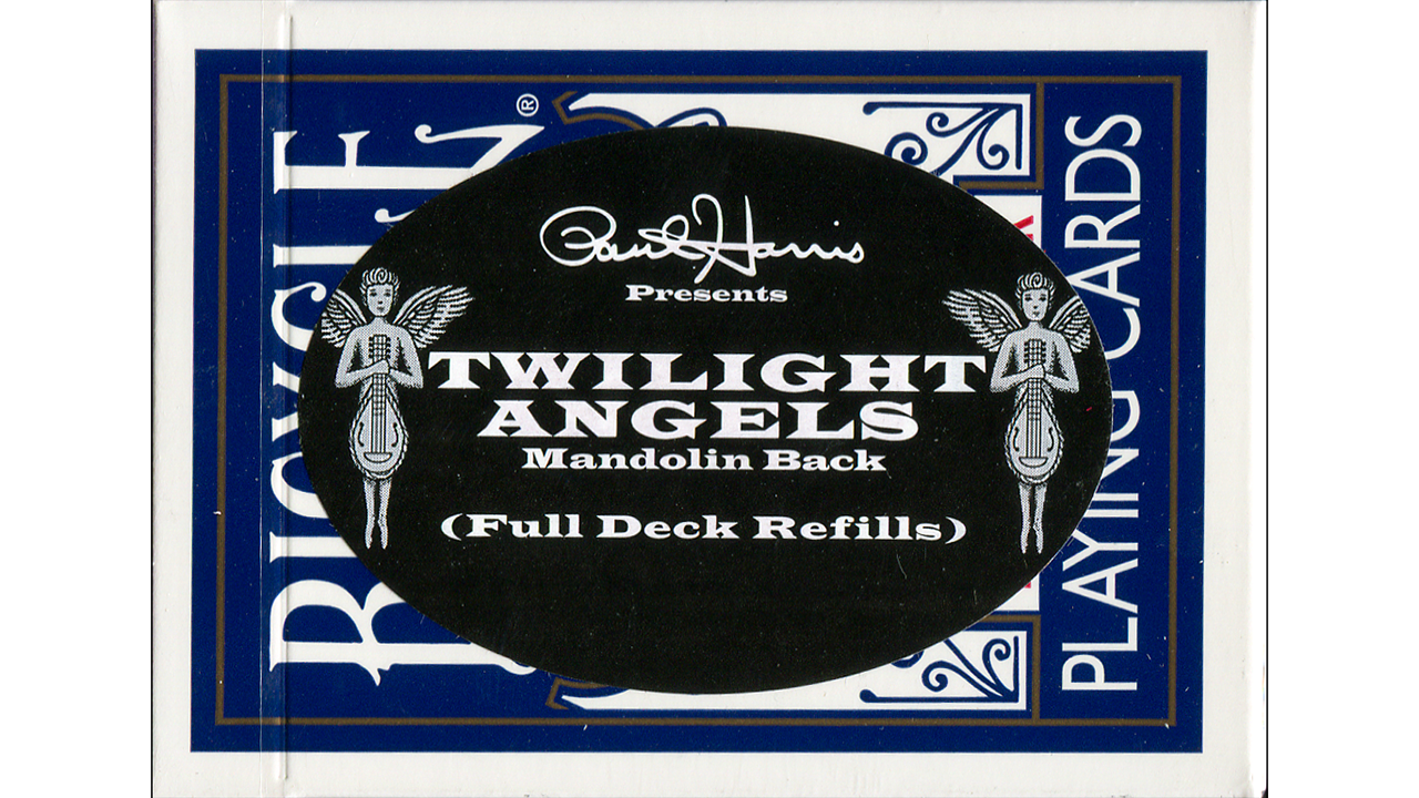 Paul Harris Presents Twilight Angel Full Deck  (Blue Mandolin) by Paul Harris