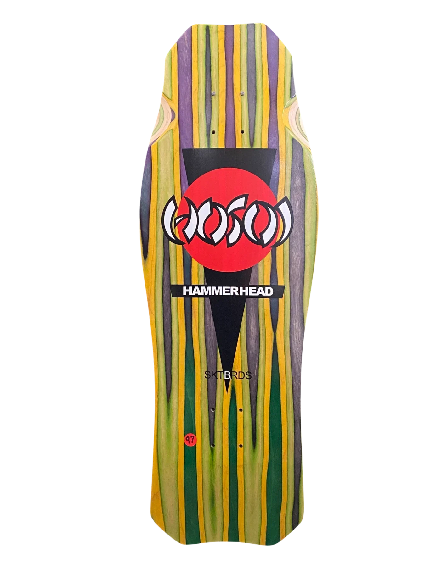 HOSOI OG HAMMERHEAD LTD SWIRL 10.5" SKATEBOARD DECK