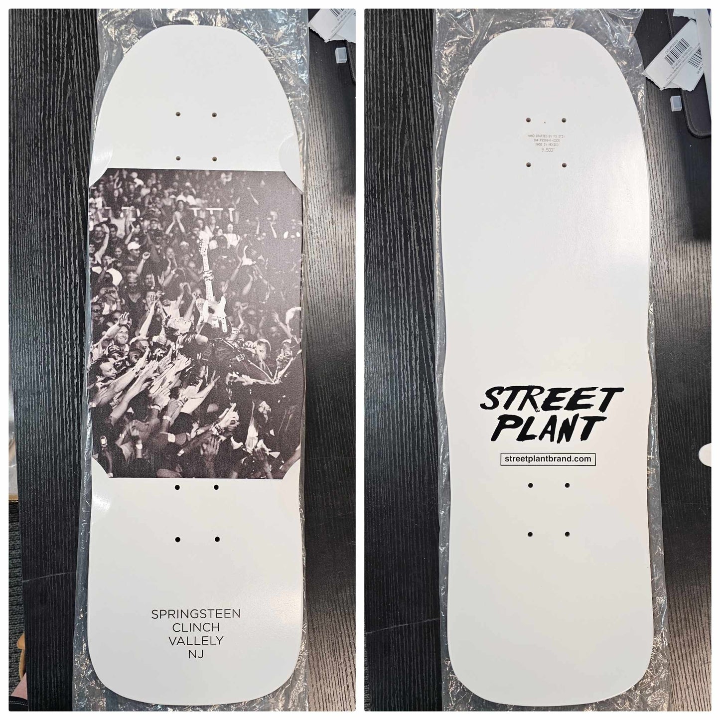 Street Plant x Bruce Springsteen x Danny Clinch "Crowd" LTD Skateboard Deck