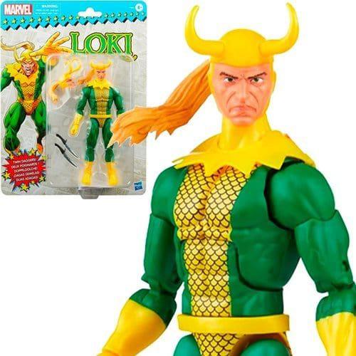 Marvel Legends Retro Loki 6-Inch Action Figure