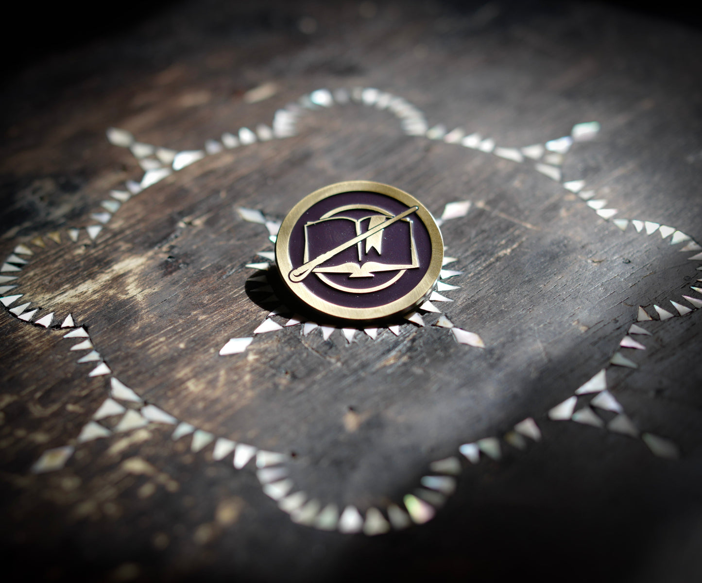 Pathfinder Wizard Pin