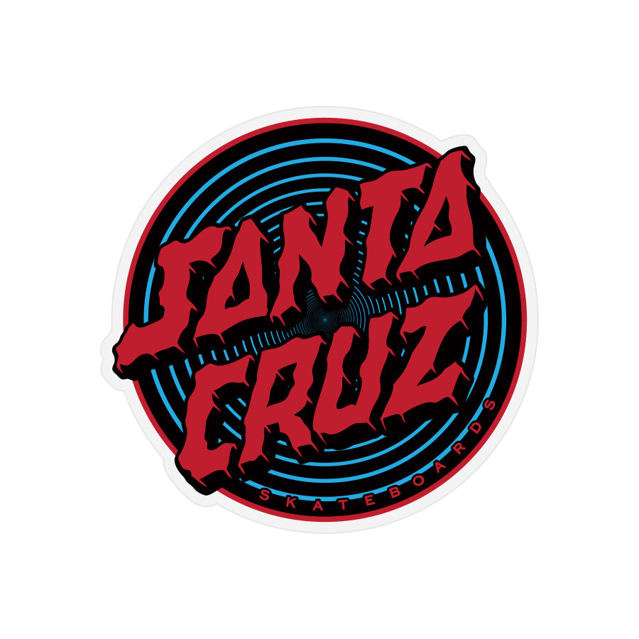 Santa Cruz Depth Dot 4" Sticker