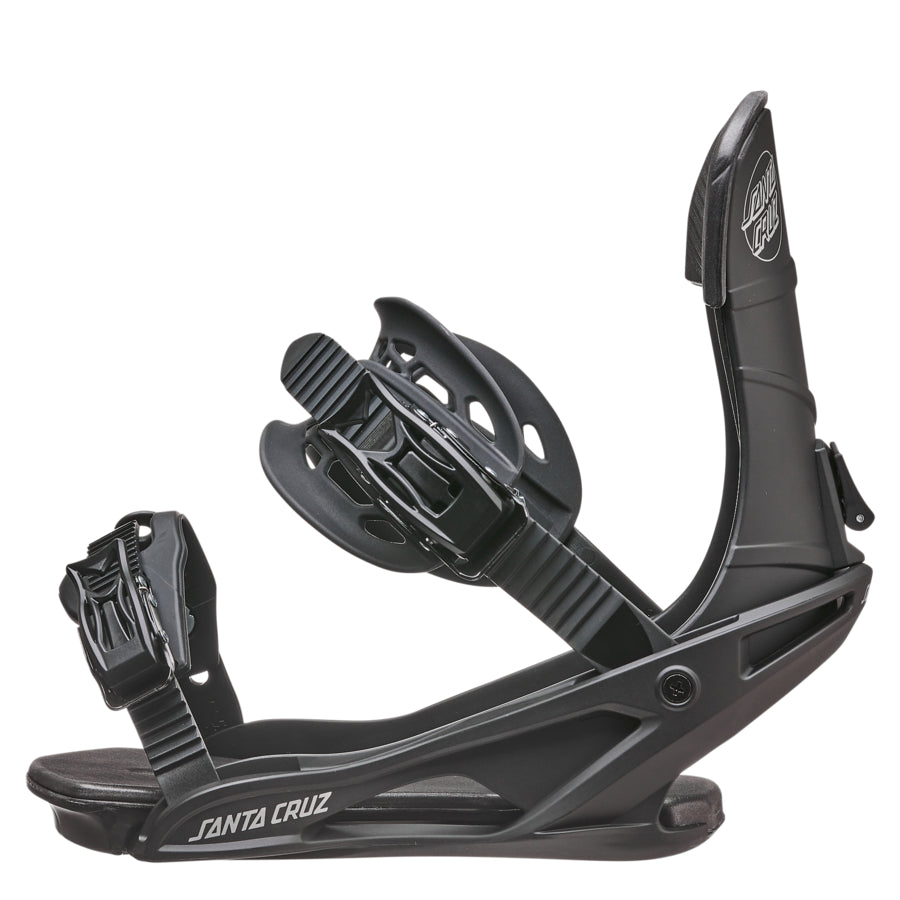 Santa Cruz Sender Snowboard Bindings Black (1 pair)