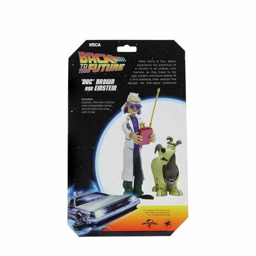 NECA Back to the Future - The Animated Series 6" Scale Action Figure - Toony Classics Doc Brown