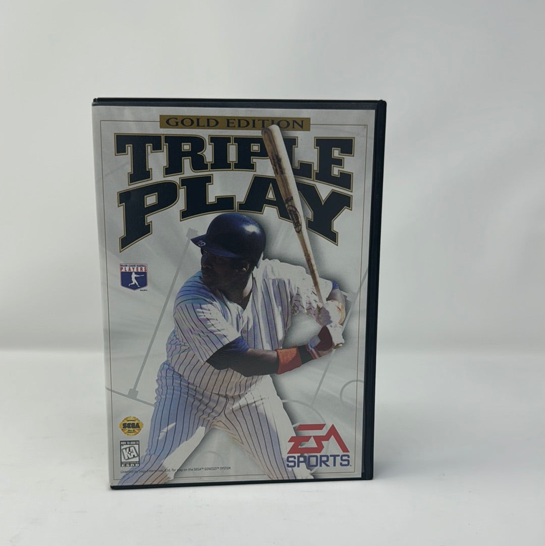 Triple Play Gold Edition - Sega Genesis - Complete in Box Game