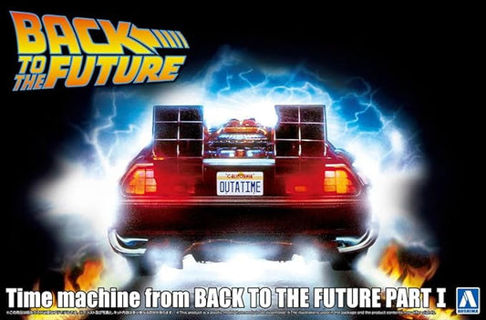 Back to the Future DeLorean Time Machine 1:24 Scale Model Kit